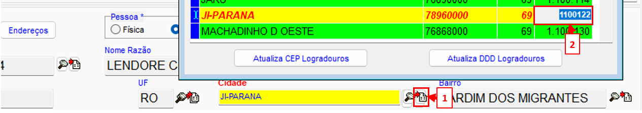 Restrição: cMun’: [facet ‘pattern’] The value ‘1’ is not accepted by the pattern ‘[0-9]{7}’